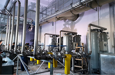 廣西零氣耗壓縮熱再生吸附式干燥機(jī)精密過濾器案例