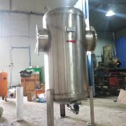 風(fēng)機(jī)管道氣體除水旋風(fēng)式汽水分離器 法蘭汽水分離器FXQ-200