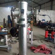 DN80DN100法蘭旋風(fēng)式汽水分離器 氣體中水分干燥過(guò)濾器